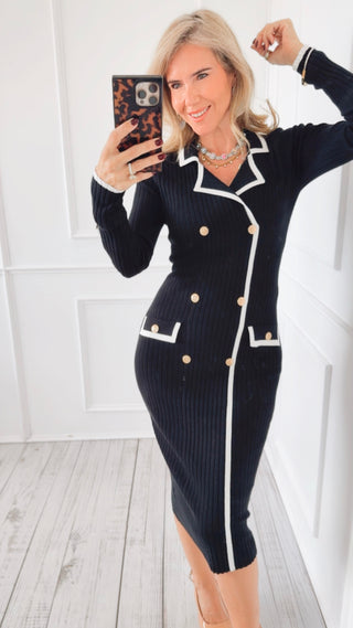 Verona Rib Knit Dress