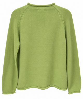 Coastal Fish Graphic Crew Neck Sweater