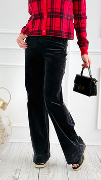 High Rise Corduroy Pants-100 Pants-RISEN JEANS-Coastal Bloom Boutique, find the trendiest versions of the popular styles and looks Located in Indialantic, FL