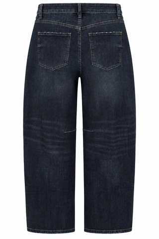Cross Over Barrel Jean