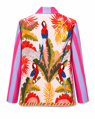 Birds of Paradise Italian Blazer