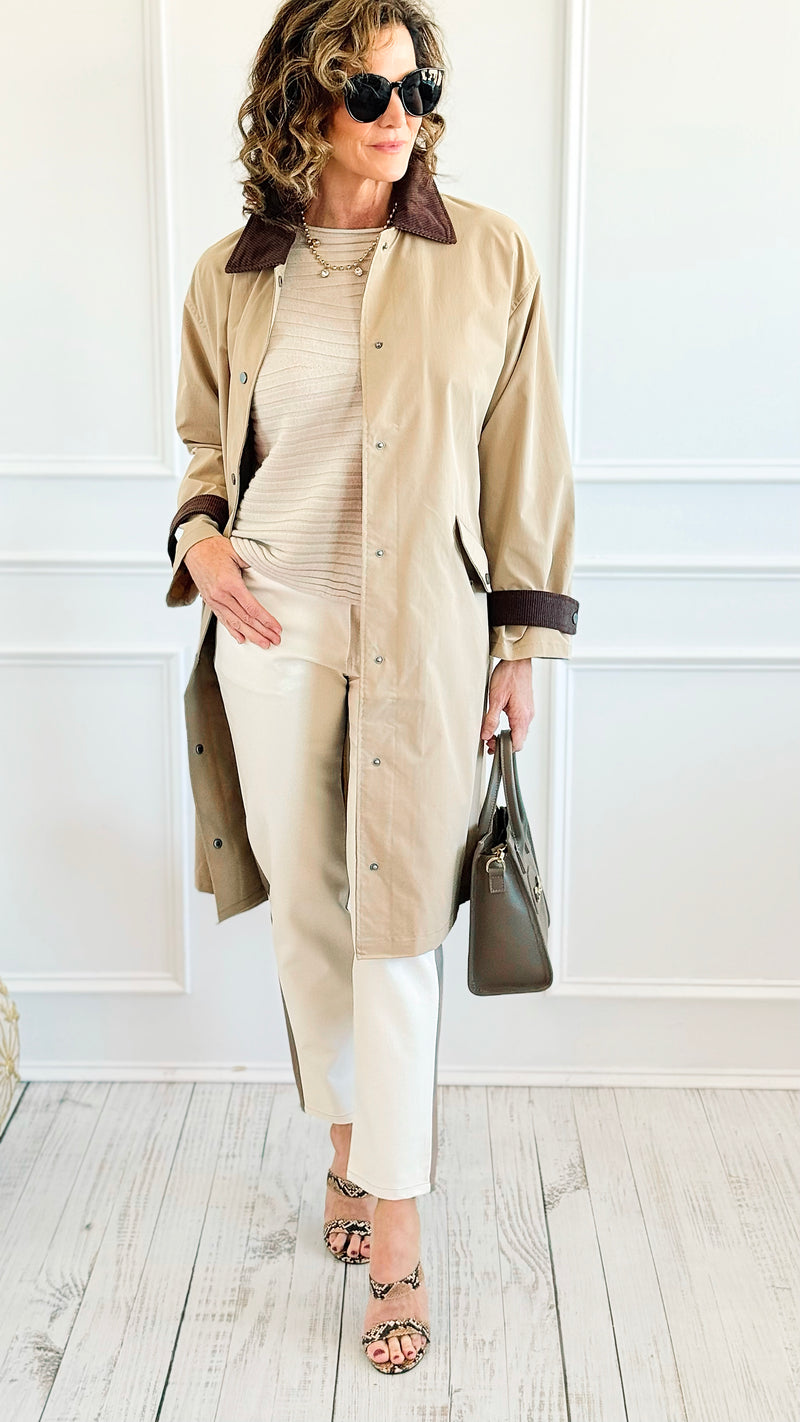 Iconic Trench Coat-160 Jackets-Active Basic-Coastal Bloom Boutique, find the trendiest versions of the popular styles and looks Located in Indialantic, FL