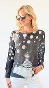 Timeless Vision St Tropez Knit-130 Long Sleeve Tops-DIS MOI-Coastal Bloom Boutique, find the trendiest versions of the popular styles and looks Located in Indialantic, FL