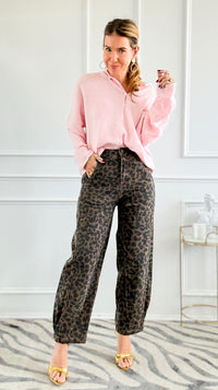 Fierce Vibes Wide-Leg Pants