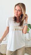 Sands Of St Tropez Italian Top-110 Short Sleeve Tops-Look Mode-Coastal Bloom Boutique, find the trendiest versions of the popular styles and looks Located in Indialantic, FL