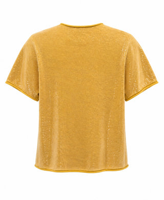 Sequin Knit Top - Sunflower