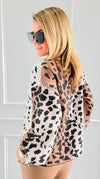 Pixel Print Sweater-140 Sweaters-Fate By LFD-Coastal Bloom Boutique, find the trendiest versions of the popular styles and looks Located in Indialantic, FL