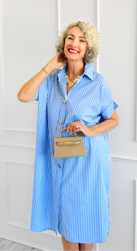 Whimsy Lane Italian Button Dress-200 Dresses/Jumpsuits/Rompers-TATTOO Z-Coastal Bloom Boutique, find the trendiest versions of the popular styles and looks Located in Indialantic, FL