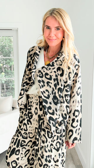 Leopard Italian On Edge Jacket