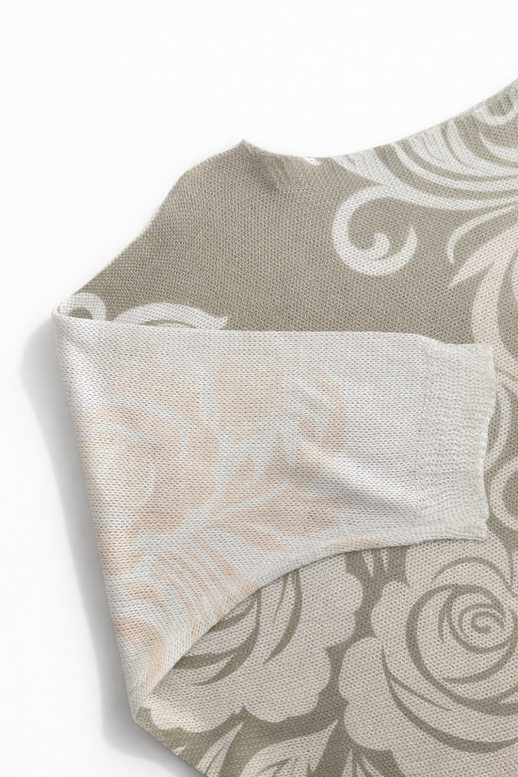 Poetic Rose St Tropez Short Sleeve Sweater