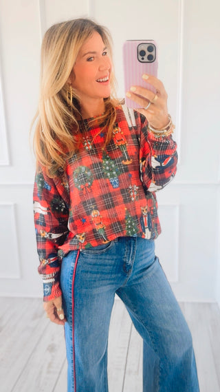 Tartan Tigers Italian St Tropez Knit