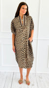 Wild Rhythm Dolman Midi Dress-200 Dresses/Jumpsuits/Rompers-ENTRO-Coastal Bloom Boutique, find the trendiest versions of the popular styles and looks Located in Indialantic, FL