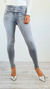 Silver Sky High-Rise Jeggings-170 Bottoms-Beverly Rose / Lior-Coastal Bloom Boutique, find the trendiest versions of the popular styles and looks Located in Indialantic, FL