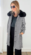 Riley Jacket with Faux Fur-160 Jackets-Joh Apparel-Coastal Bloom Boutique, find the trendiest versions of the popular styles and looks Located in Indialantic, FL