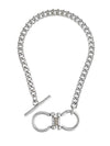 Cuban Link Horsebit Toggle Necklace-230 Jewelry-YOCHI-Coastal Bloom Boutique, find the trendiest versions of the popular styles and looks Located in Indialantic, FL