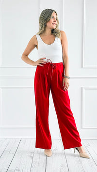 Chill Vibes Drawstring Pants-170 Bottoms-Q2-Coastal Bloom Boutique, find the trendiest versions of the popular styles and looks Located in Indialantic, FL