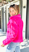 Catch Me If You Can Faux Fur Coat - Fuchsia-160 Jackets-ShopIrisBasic-Coastal Bloom Boutique, find the trendiest versions of the popular styles and looks Located in Indialantic, FL