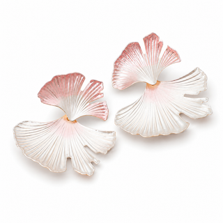Coastal Whisper Earrings - Light Pink