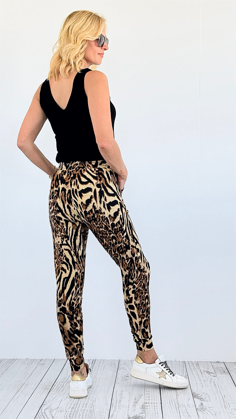 Savanna Luxe Joggers Pants-170 Bottoms-Love Poem-Coastal Bloom Boutique, find the trendiest versions of the popular styles and looks Located in Indialantic, FL