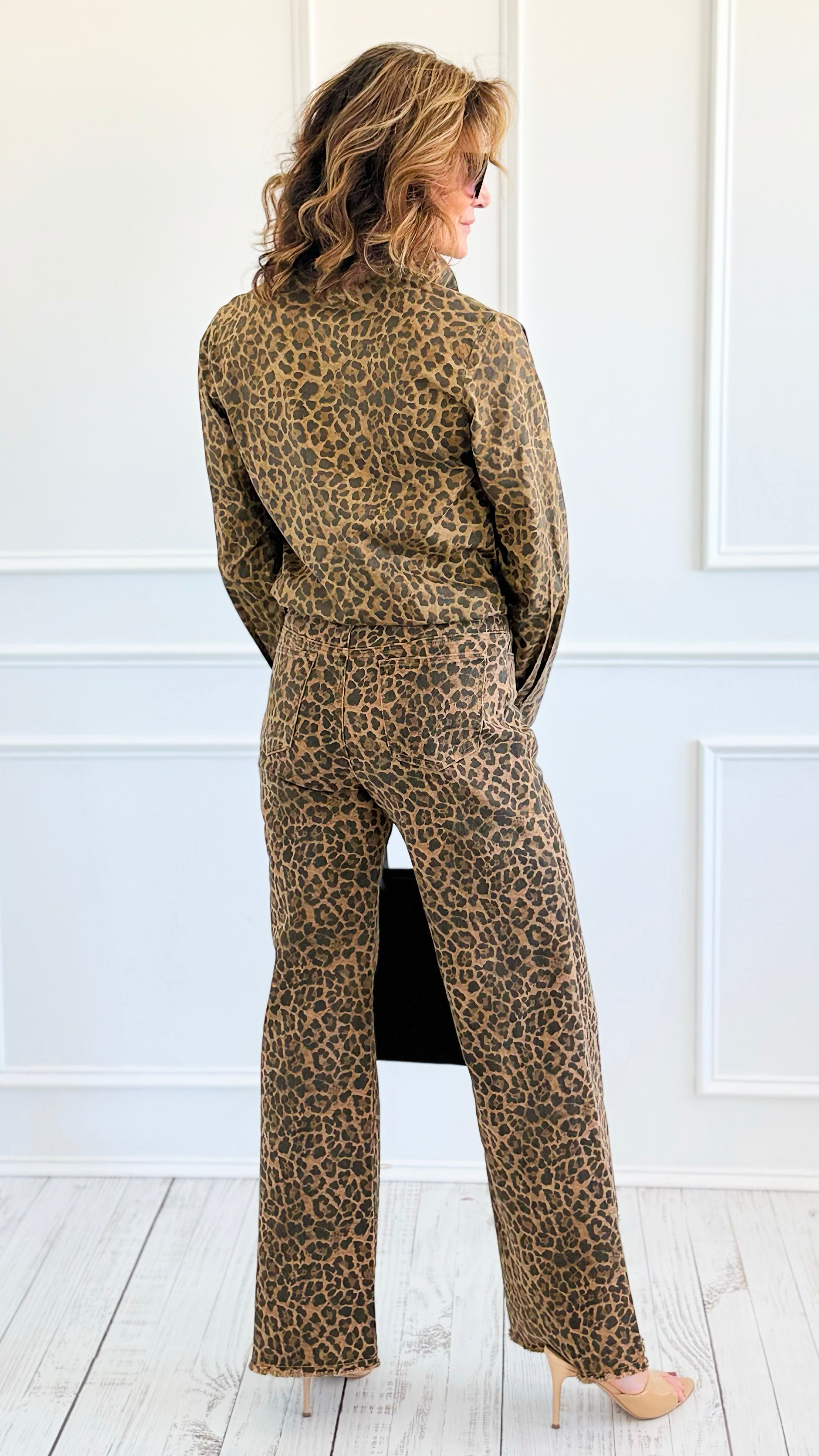 Fierce Elegance Pant Set-210 Loungewear/Sets-JJ'S FAIRYLAND-Coastal Bloom Boutique, find the trendiest versions of the popular styles and looks Located in Indialantic, FL