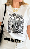 Adorable Italian Graphic Tee- Black-110 short Sleeve Top-Italianissimo-Coastal Bloom Boutique, find the trendiest versions of the popular styles and looks Located in Indialantic, FL