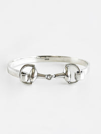 Silver Horse Bit Link Bracelet-Chasing Bandits-Coastal Bloom Boutique, find the trendiest versions of the popular styles and looks Located in Indialantic, FL