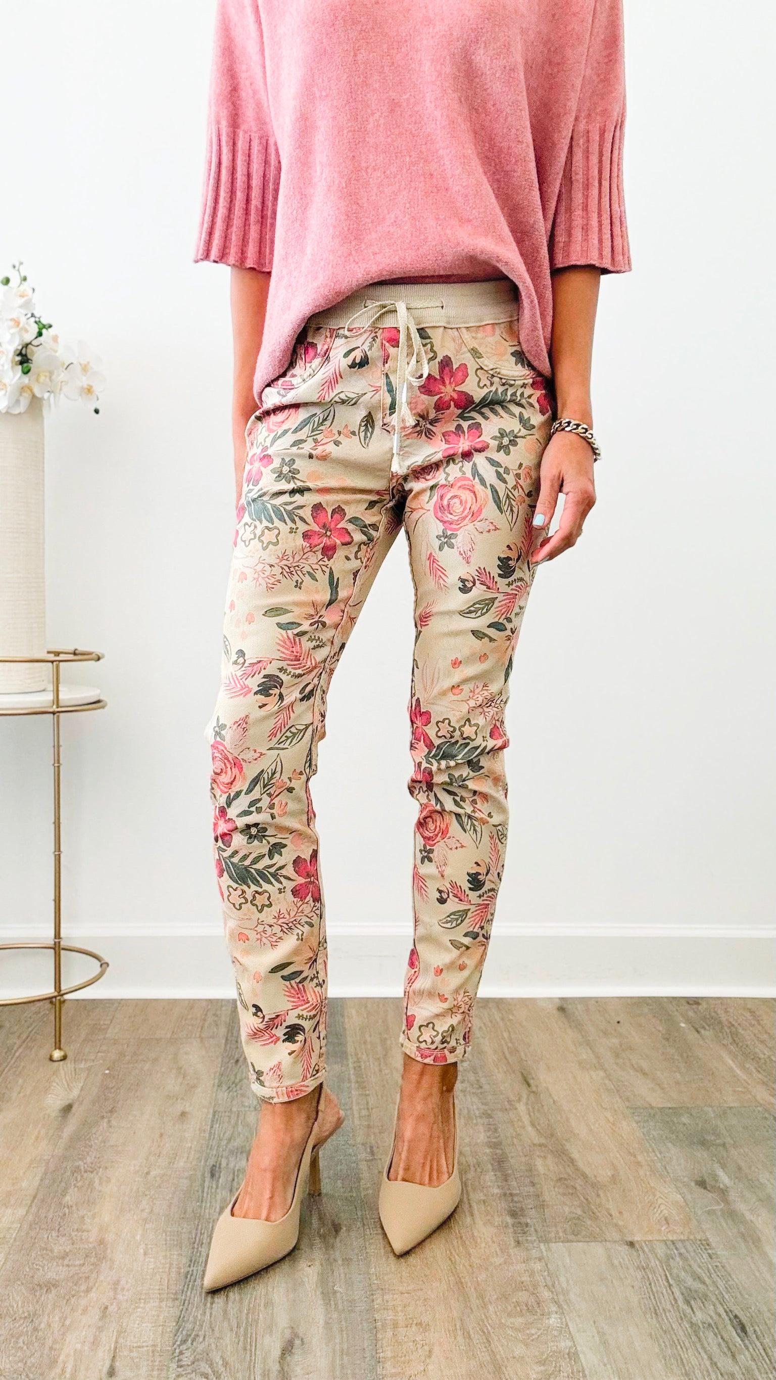 Garden Grove Reversible Italian Pant-180 Joggers-Germany-Coastal Bloom Boutique, find the trendiest versions of the popular styles and looks Located in Indialantic, FL
