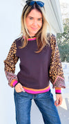 Fusion Fate Sweater-140 Sweaters-Fate By LFD-Coastal Bloom Boutique, find the trendiest versions of the popular styles and looks Located in Indialantic, FL