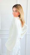 Cloud Nine Knit Sweater - Cream-140 Sweaters-Promesa-Coastal Bloom Boutique, find the trendiest versions of the popular styles and looks Located in Indialantic, FL