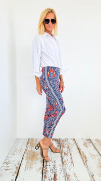 Midnight Bazaar Trousers Pants-170 Bottoms-Gretchen Scott-Coastal Bloom Boutique, find the trendiest versions of the popular styles and looks Located in Indialantic, FL