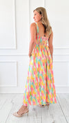Painted Petals Maxi Dress-200 Dresses/Jumpsuits/Rompers-Lovelo x GeeGee-Coastal Bloom Boutique, find the trendiest versions of the popular styles and looks Located in Indialantic, FL
