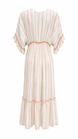 Paradise Embroidered Maxi Dress