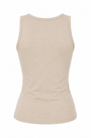 Essential Seamless Tank Top - Ash Mocha