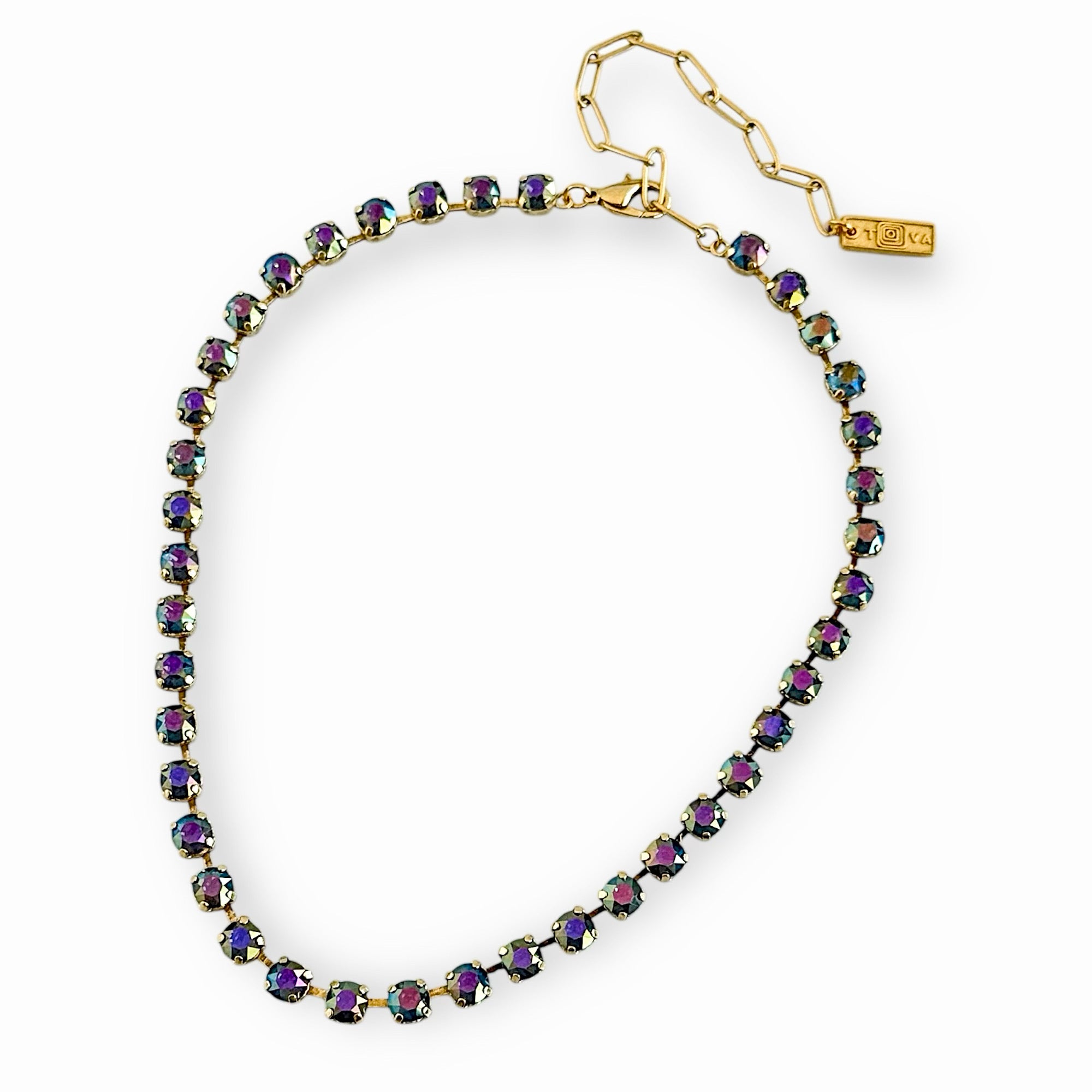 Sarina Necklace in Midnight Express - Denim Ignite Starlight - TOVA-230 Jewelry-TOVA-Coastal Bloom Boutique, find the trendiest versions of the popular styles and looks Located in Indialantic, FL