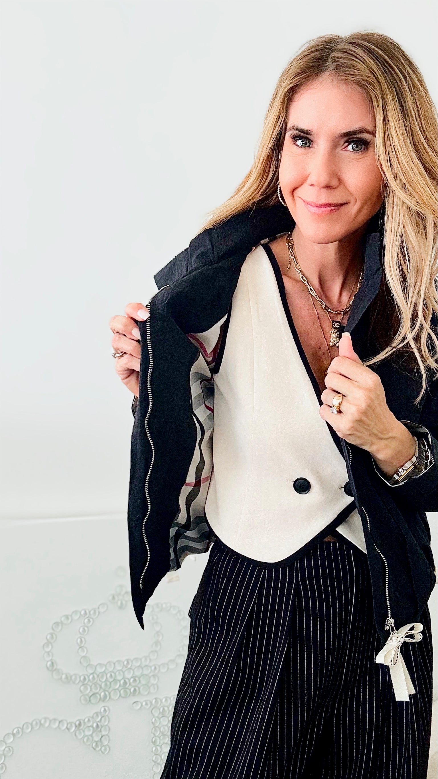 Timberlane Woven Jacket - Black-160 Jackets-Joh Apparel-Coastal Bloom Boutique, find the trendiest versions of the popular styles and looks Located in Indialantic, FL