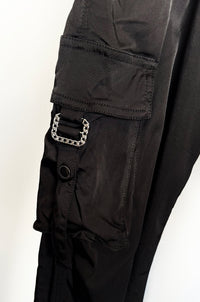 Urban Cargo Wish List Italian Joggers- Black-180 Joggers-CRIS S.R.L.-Coastal Bloom Boutique, find the trendiest versions of the popular styles and looks Located in Indialantic, FL