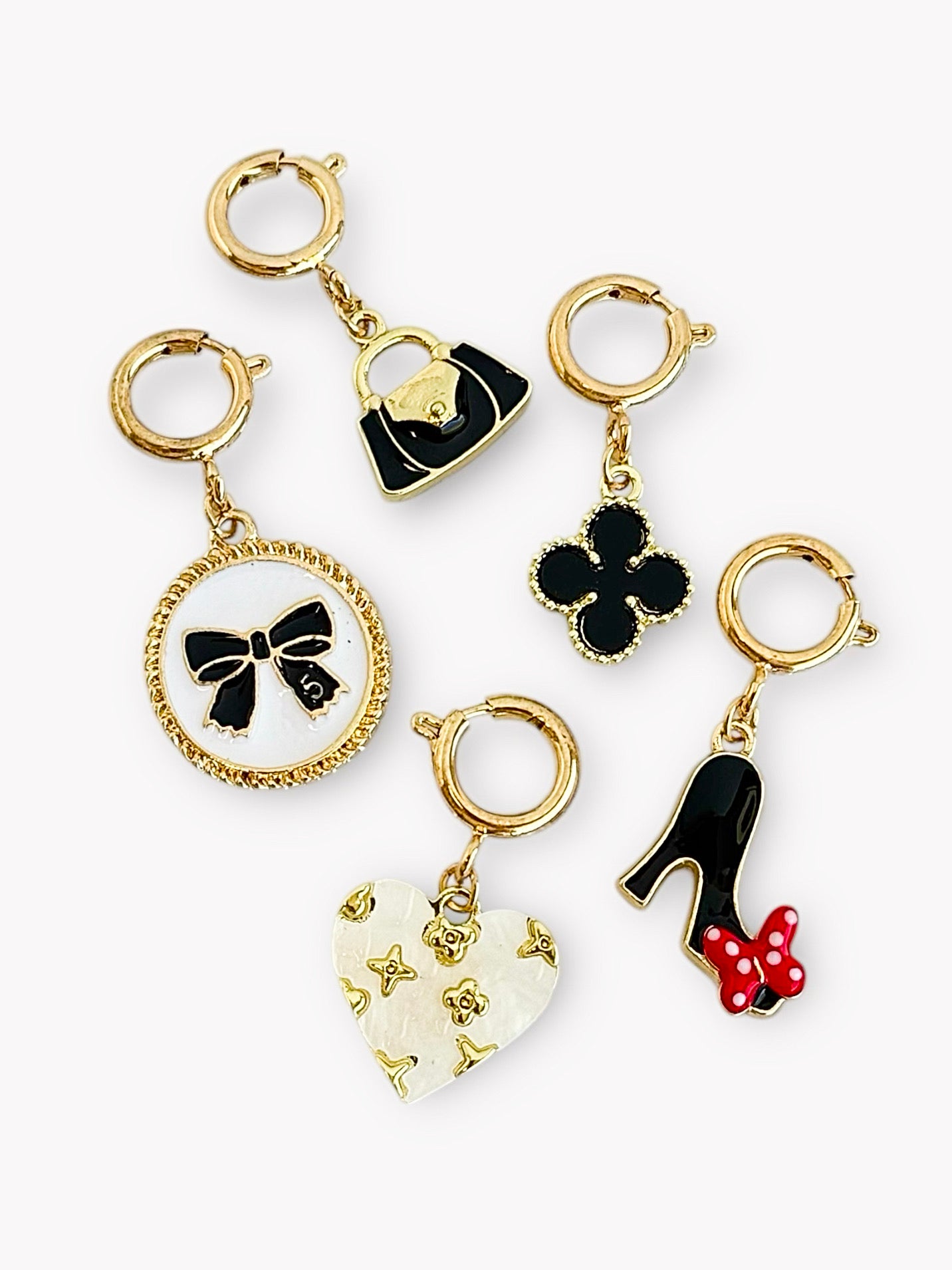 Chic Bow & Handbag Charms-230 Jewelry-GS JEWELRY-Coastal Bloom Boutique, find the trendiest versions of the popular styles and looks Located in Indialantic, FL