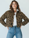 Wild Side Cropped Button Jacket-160 Jackets-Love Tree Fashion-Coastal Bloom Boutique, find the trendiest versions of the popular styles and looks Located in Indialantic, FL