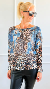 Wild Streak Luxe Italian St Tropez Sweater-140 Sweaters-SORPRESA-Coastal Bloom Boutique, find the trendiest versions of the popular styles and looks Located in Indialantic, FL