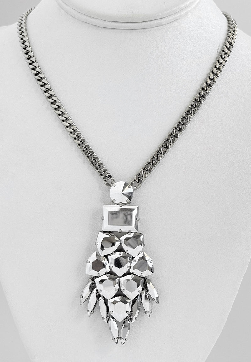 Anais Necklace - Silver - TOVA-230 Jewelry-TOVA-Coastal Bloom Boutique, find the trendiest versions of the popular styles and looks Located in Indialantic, FL
