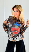 Mystic Gaze Italian St Tropez Sweater-140 Sweaters-SORPRESA-Coastal Bloom Boutique, find the trendiest versions of the popular styles and looks Located in Indialantic, FL