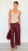 Wide-Leg Cotton Lounge Pants-170 Bottoms-Blu Pepper-Coastal Bloom Boutique, find the trendiest versions of the popular styles and looks Located in Indialantic, FL
