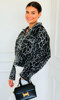 Wild Intentions Sweater Jacket-160 Jackets-White Birch-Coastal Bloom Boutique, find the trendiest versions of the popular styles and looks Located in Indialantic, FL