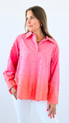 Luxe Crystal Embellished Top-110 Long Sleeve Tops-JJ'S FAIRYLAND-Coastal Bloom Boutique, find the trendiest versions of the popular styles and looks Located in Indialantic, FL