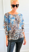 Wild Streak Luxe Italian St Tropez Sweater-140 Sweaters-SORPRESA-Coastal Bloom Boutique, find the trendiest versions of the popular styles and looks Located in Indialantic, FL