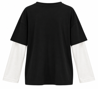 Easy Layered Crew Italian Top