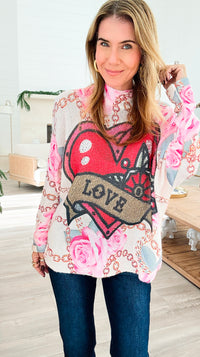 Endless Love Turtleneck Italian Knit Sweater-140 Sweaters-SORPRESA-Coastal Bloom Boutique, find the trendiest versions of the popular styles and looks Located in Indialantic, FL