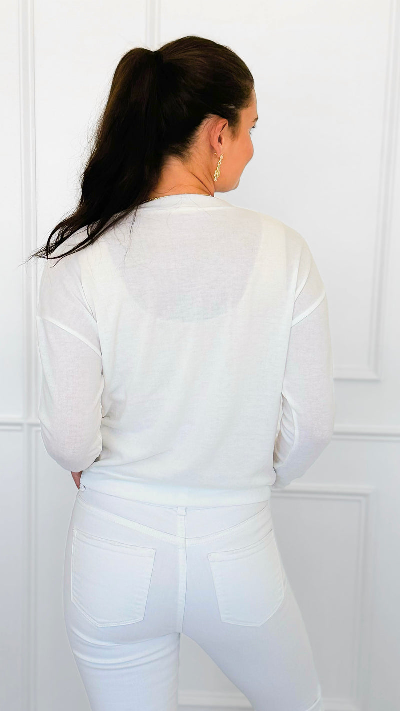 North Pole Express Top-130 Long Sleeve Tops-ROUSSEAU-Coastal Bloom Boutique, find the trendiest versions of the popular styles and looks Located in Indialantic, FL