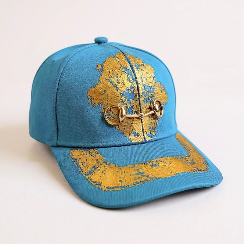 CB Custom - Graffiti Royalty Bit Hat-260 Other Accessories-HOLLY-Coastal Bloom Boutique, find the trendiest versions of the popular styles and looks Located in Indialantic, FL