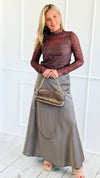 Dainty Meadow Mesh Top- Burgundy-110 Long Sleeve Tops-Umgee-Coastal Bloom Boutique, find the trendiest versions of the popular styles and looks Located in Indialantic, FL